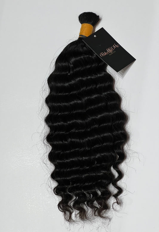 Bulk Braiding Deep Wave Hair