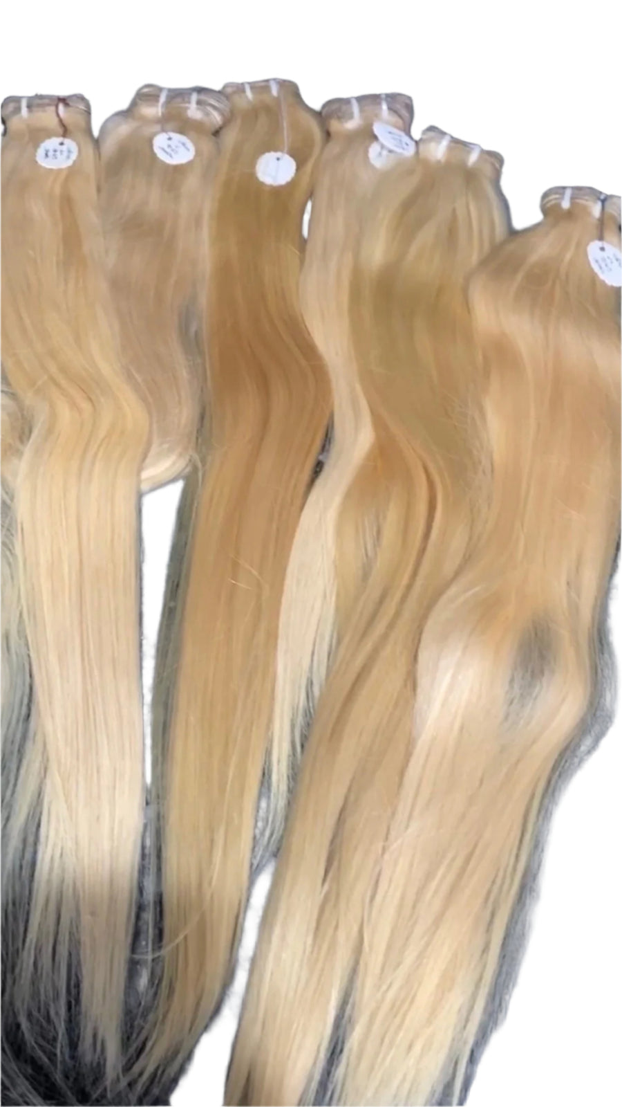 613 Blonde Straight Bundles